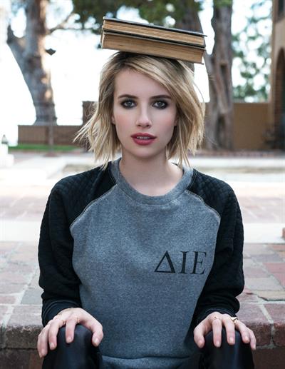 Emma Roberts Elkin Fall Winter Photoshoot 2014