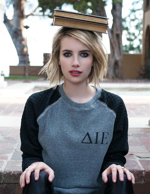 Emma Roberts Elkin Fall Winter Photoshoot 2014
