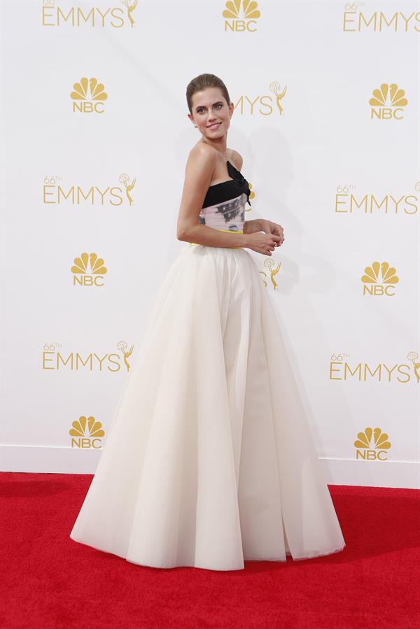 Allison Williams at the 2014 Primetime Emmy Awards August 25, 2014