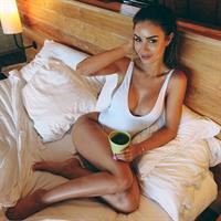 Pia Muehlenbeck in a bikini