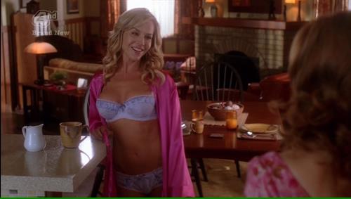 Julie Benz in lingerie