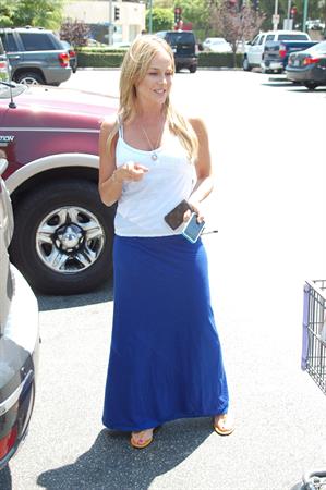 Julie Benz at Bristol Farms in Beverly Hills