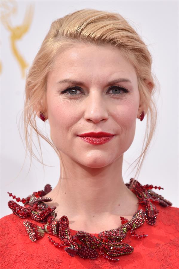 Claire Danes at the 66th annual Primetime Emmy Awards, August 25, 2014