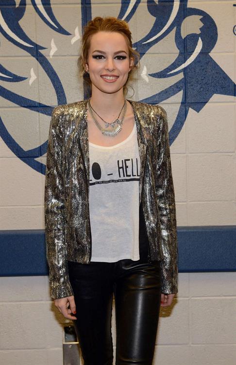 Bridgit Mendler Power 96.1's 2012 Jingle Ball at the Philips Arena in Atlanta 12/12/12 