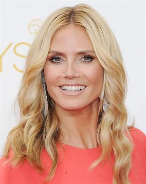 Heidi Klum at the 66th annual Primetime Emmy Awards, August 25, 2014