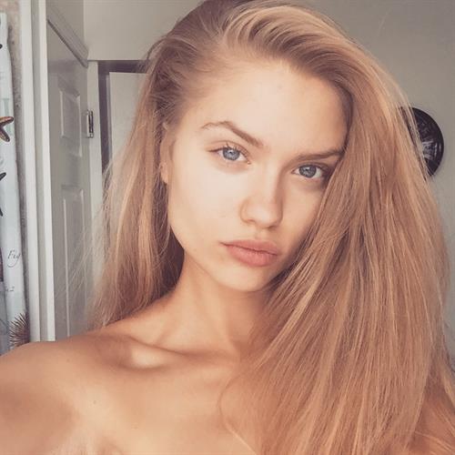 Alexandria Morgan taking a selfie