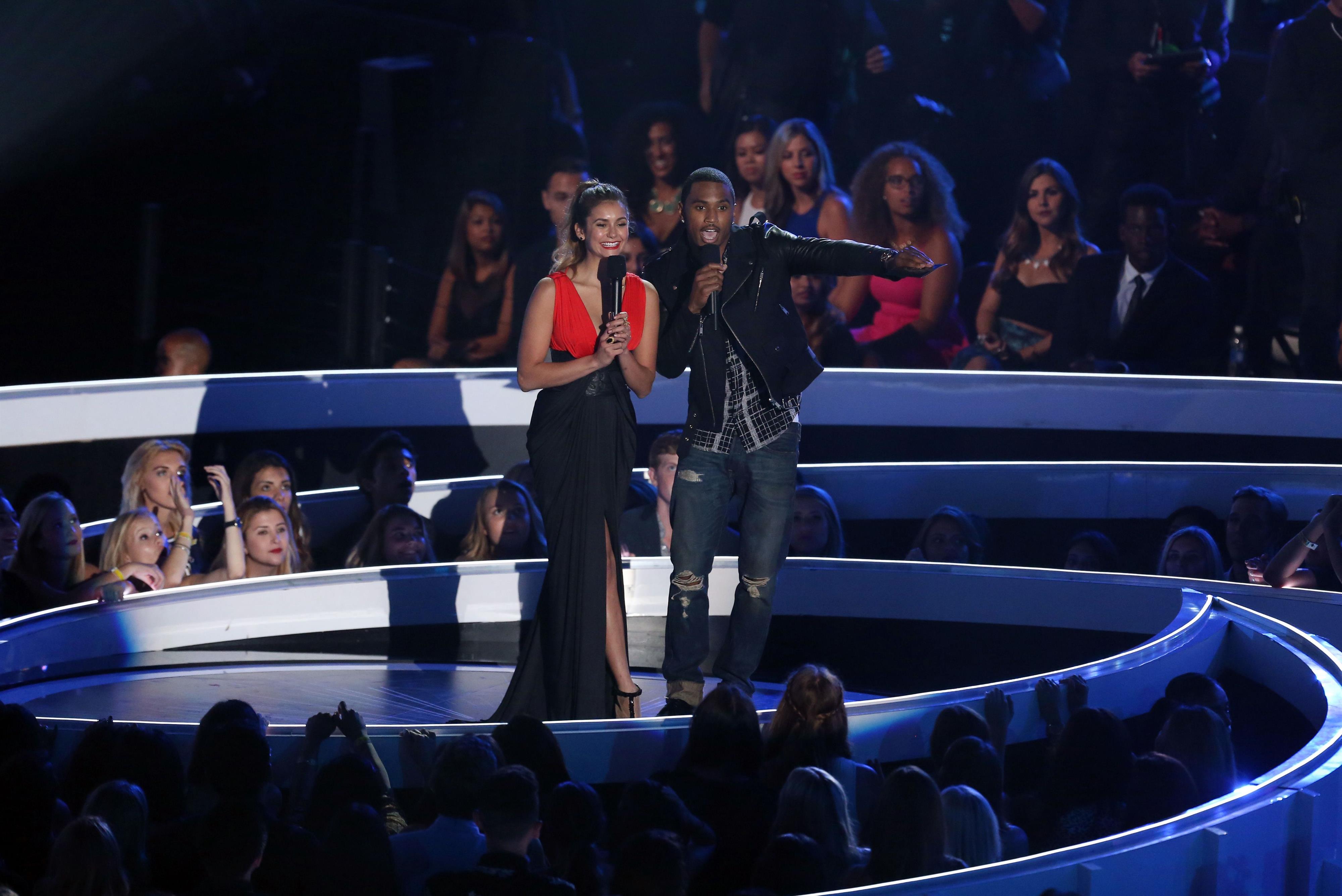 Nina Dobrev at 2014 MTV Video Music Awards, Inglewood August 24, 2014