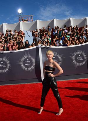 Miley Cyrus at the MTV Video Music Awards Aug. 24, 2014