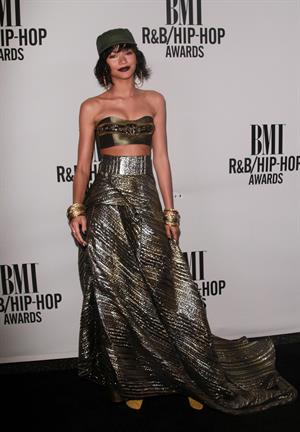 Zendaya at the 2014 BMI RBHip-Hop awards on August 22, 2014