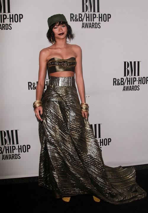 Zendaya at the 2014 BMI RBHip-Hop awards on August 22, 2014