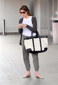 Ashley Greene arriving at LAX August 22, 2014