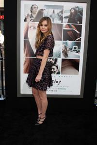 Liana Liberato at the premiere of If I Stay August 20, 2014