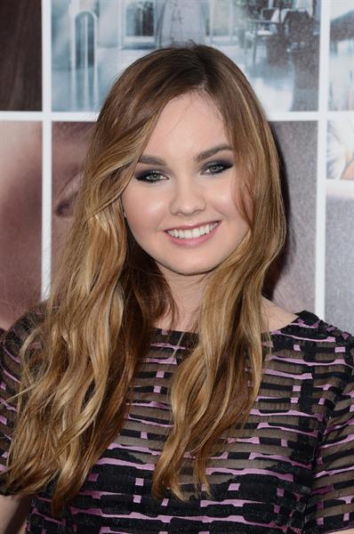 Liana Liberato at the premiere of If I Stay August 20, 2014