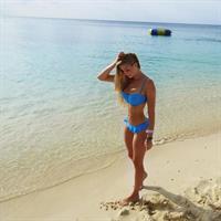 Alexandria DeBerry in a bikini