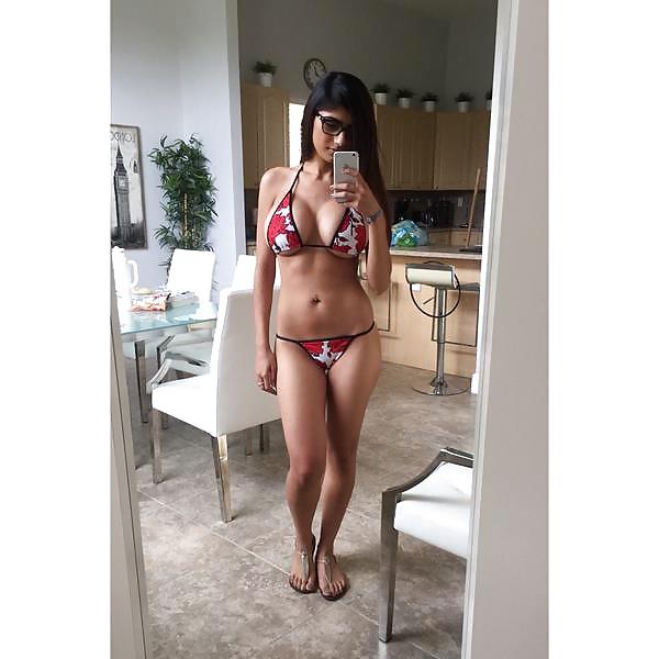 Mia Khalifa in a bikini