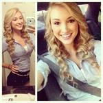 Anna Faith Carlson taking a selfie