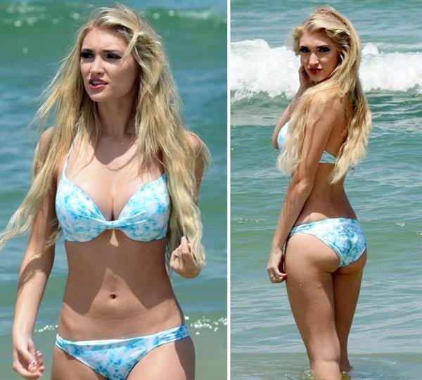 Anna Faith Carlson in a bikini - ass