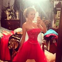 Anna Faith Carlson taking a selfie