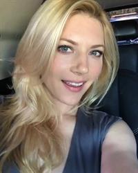 Katheryn Winnick taking a selfie
