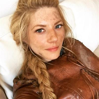 Katheryn Winnick taking a selfie