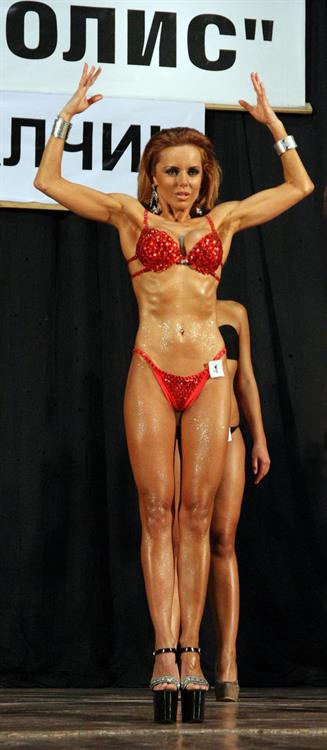 Anna Georgieva in a bikini