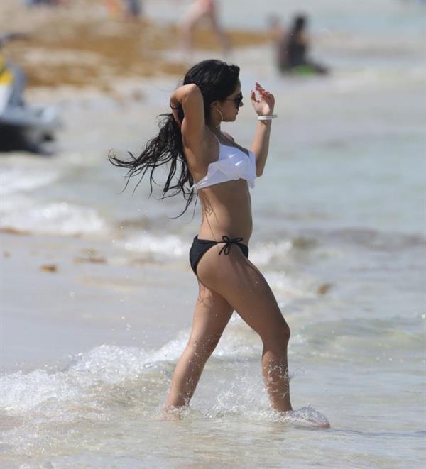 Becky G in a bikini