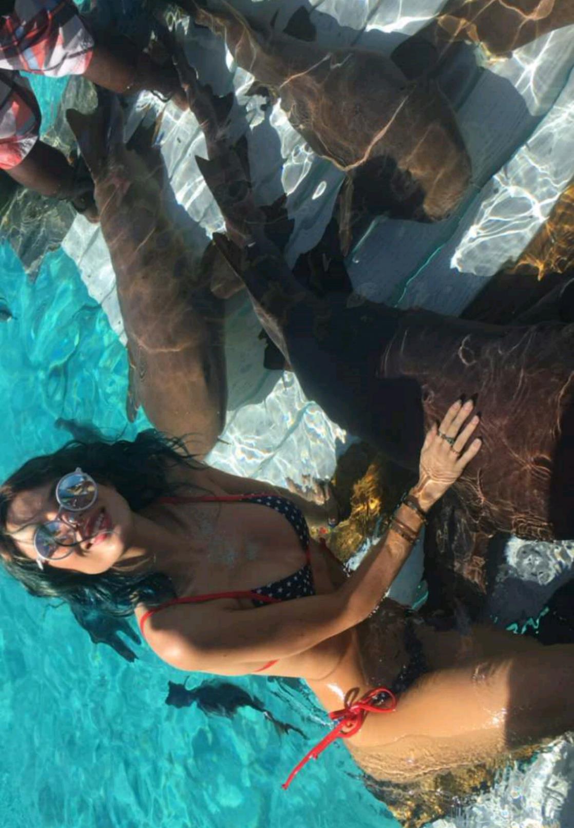 Bella Thorne in a bikini