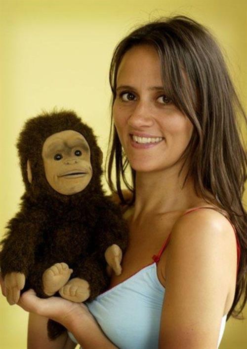 Nina Conti in a bikini