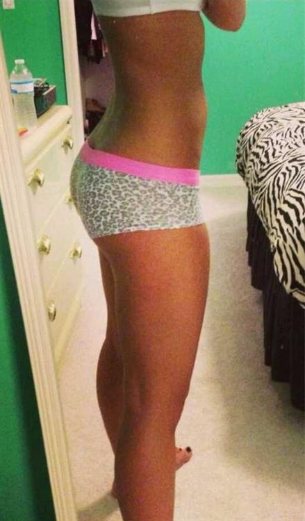 Anonymous in lingerie