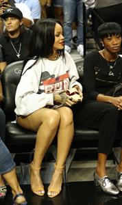 Rihanna at 2014 Summer Classic Charity Basketball Game, NYC August 21, 2014