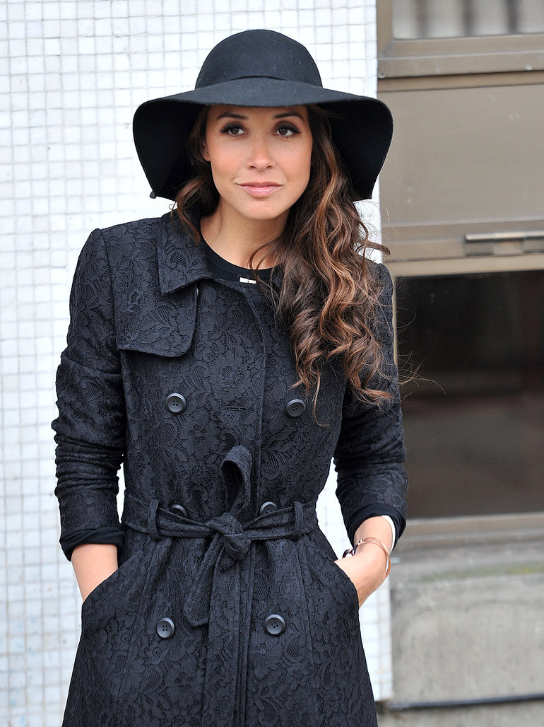 Myleene Klass Outside London Studios - Jan 22, 2013 