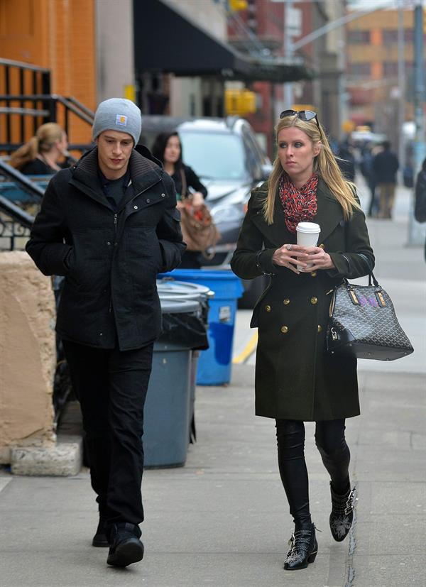 Nicky Hilton leaving a hotel in New York March 21, 2013