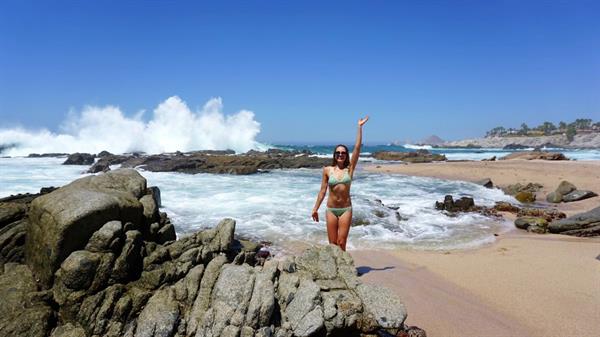 Rachel Annamarie DeMita in a bikini