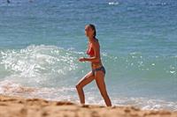 Elizabeth Turner in a bikini