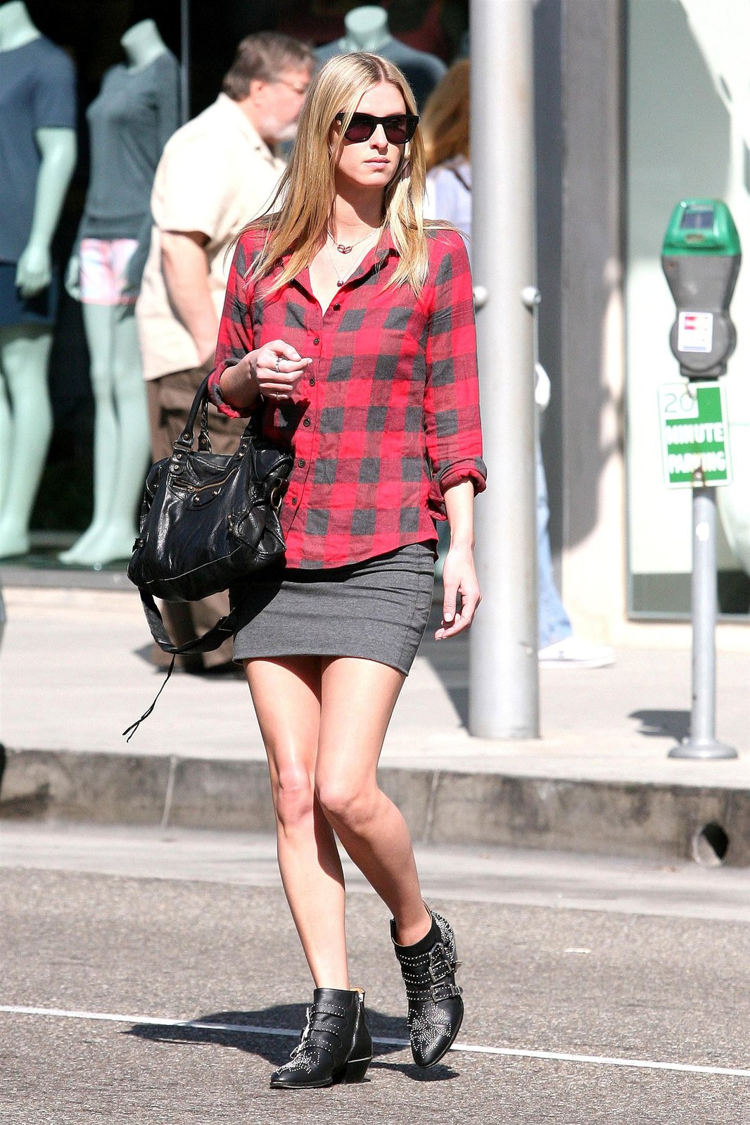 Nicky Hilton Shops at Kitson on Robertson in LA 4/2/2013 