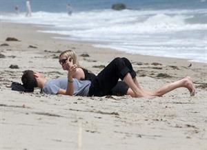 Nicky Hilton on the beach in Malibu June 9, 2012