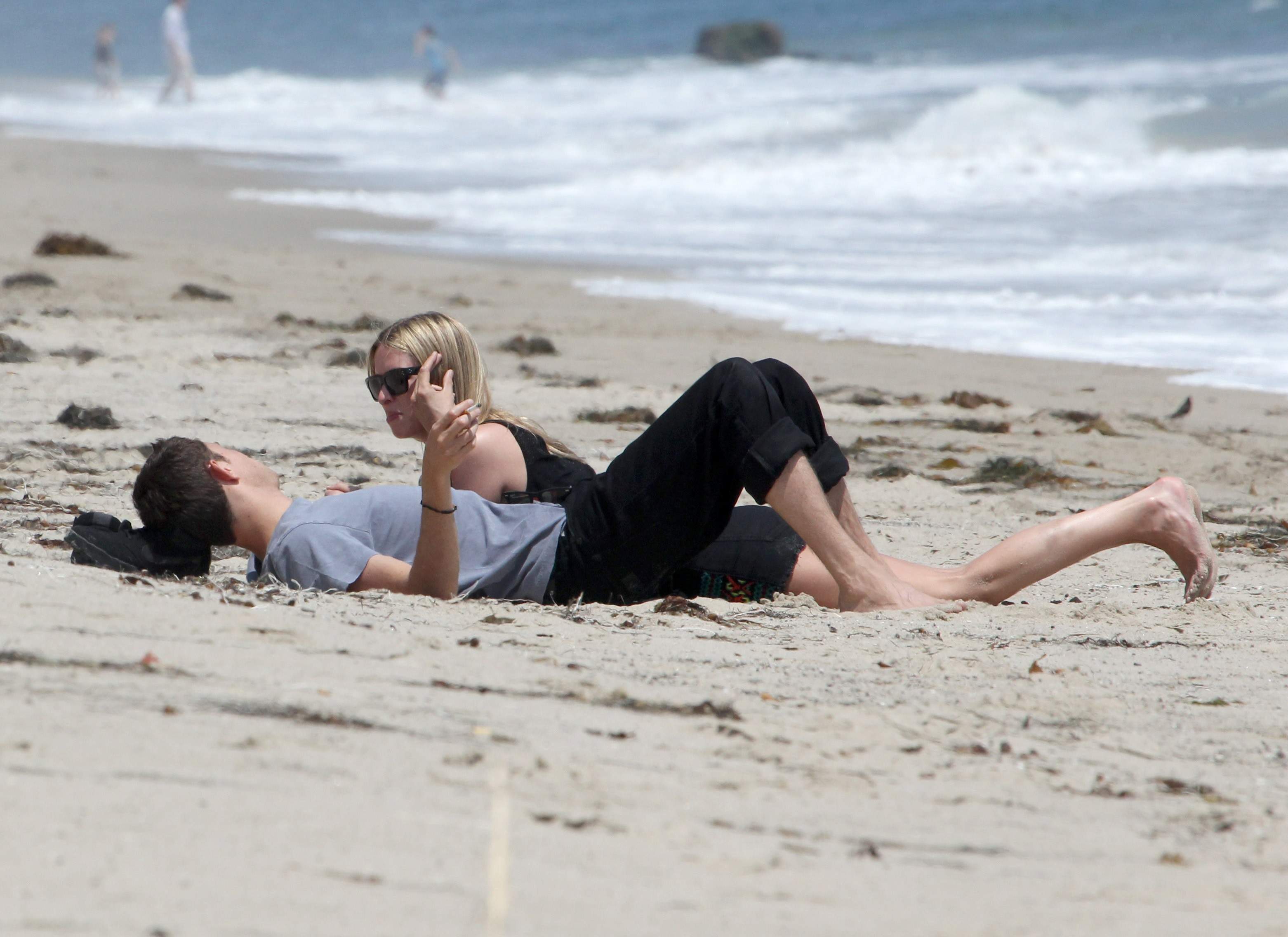 Nicky Hilton on the beach in Malibu June 9, 2012