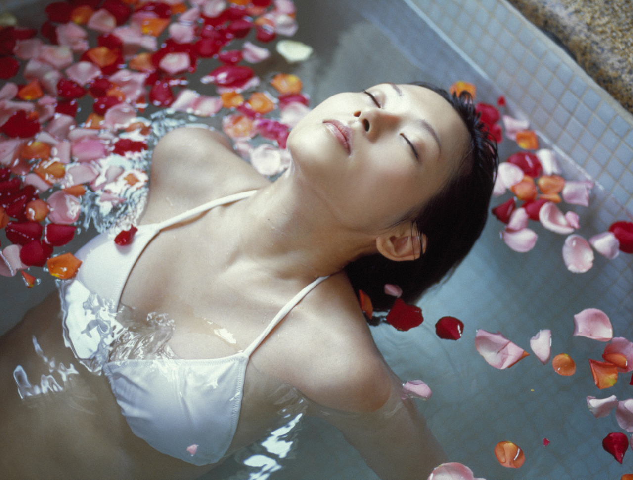 Natsumi Abe in a bikini