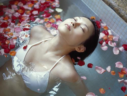 Natsumi Abe in a bikini