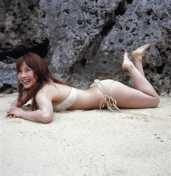 Natsumi Abe in a bikini