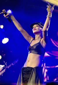 Rihanna Performing during 777 Tour in Mexico City November 14, 2012