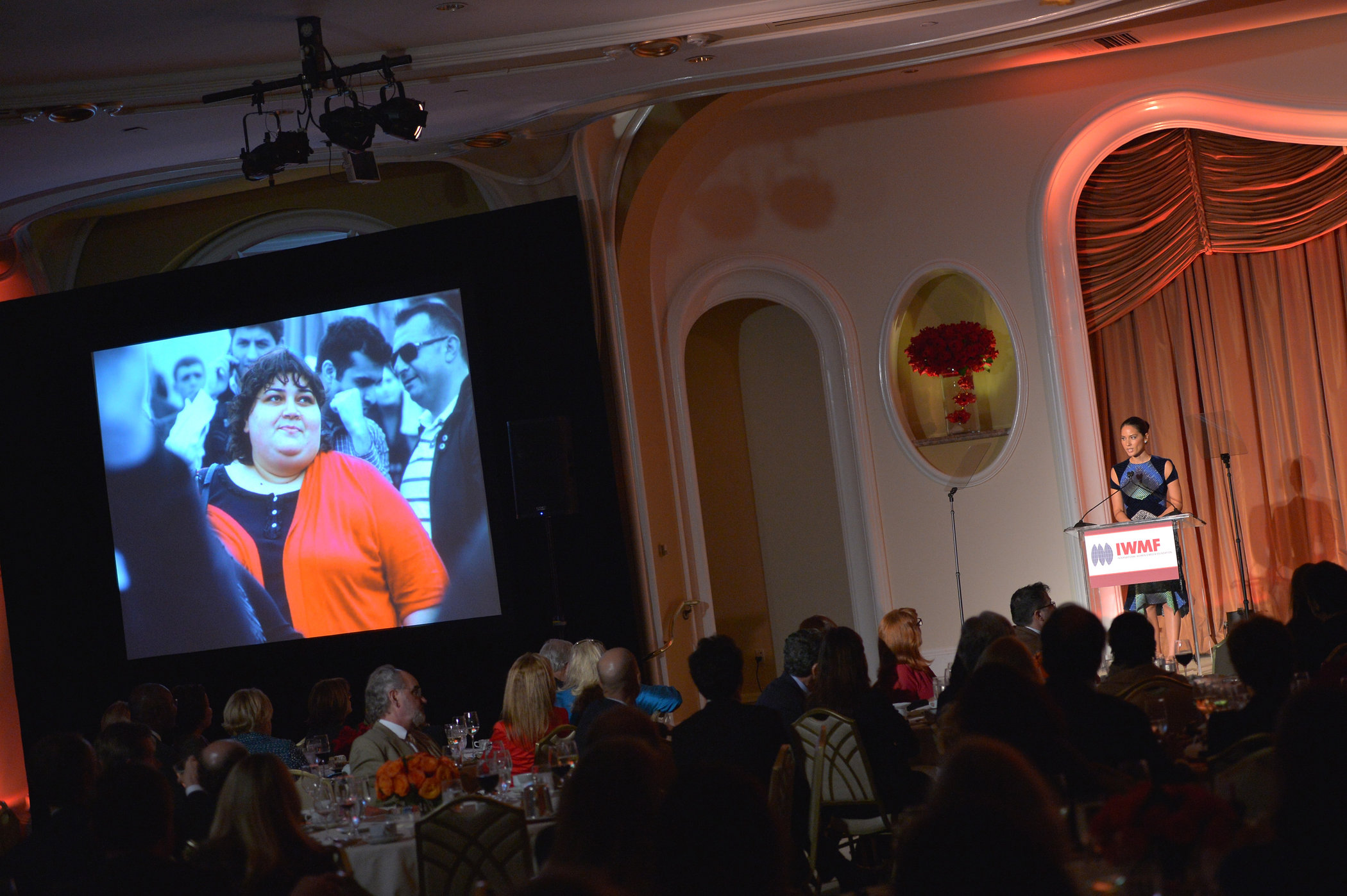 Olivia Munn 2012 Courage in Journalism Awards in Beverly Hills 10/29/12