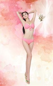 Ai Shang Zhen in a bikini