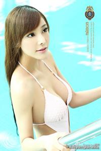 Chen Jing Ying in a bikini
