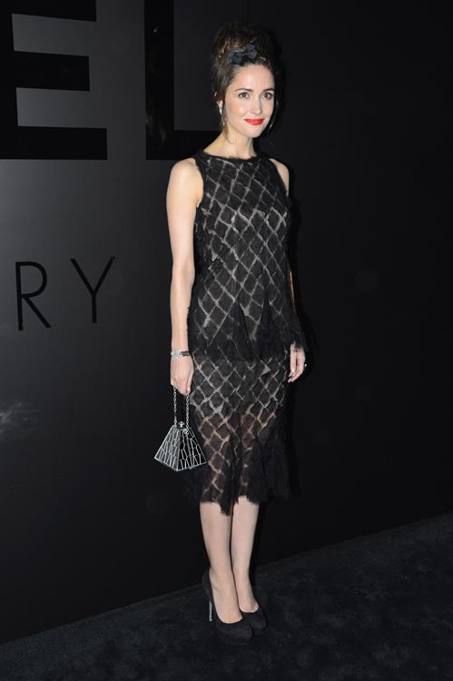 Rose Byrne Chanel Fine Jewelry's 80th anniversary of the 'BijouDe Diamants' Collection by Gabrielle Chanel