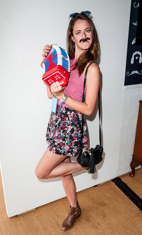 Kaya Scodelario  V Festival in Chelmsford, England August 16, 2014