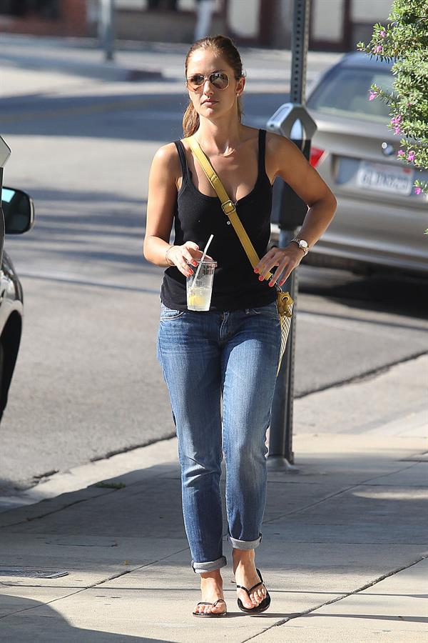 Minka Kelly in LA - August 22, 2012