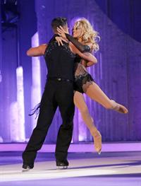 Pamela Anderson Appears in the TV Show Dancing on Ice, UK 06/01/13 