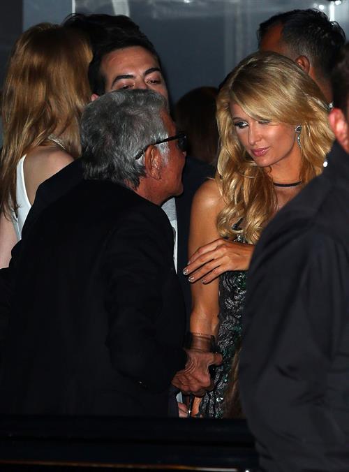 Paris Hilton Roberto Cavalli's boat party in Cannes May 22, 2013