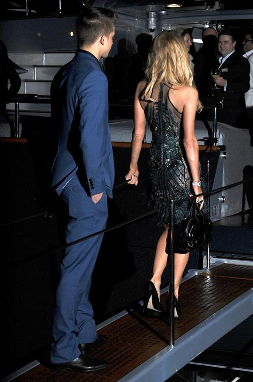 Paris Hilton Roberto Cavalli's boat party in Cannes May 22, 2013